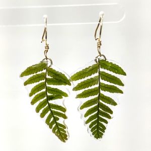 Fern Leaf Earrings MEDIUM